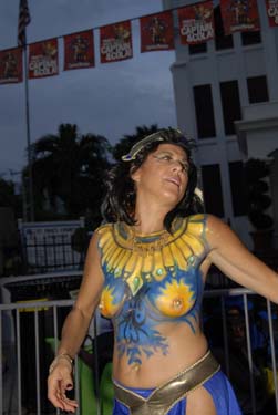 Body Painting 2008 photo - Duval Street, Key West